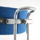 Chaise de bureau Gispen vintage bleue des années 1930
