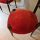 Pair of large vintage Italian formal chairs