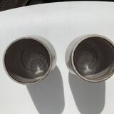 2 Mazagrans signed Gérard Hofmann 50s/60s