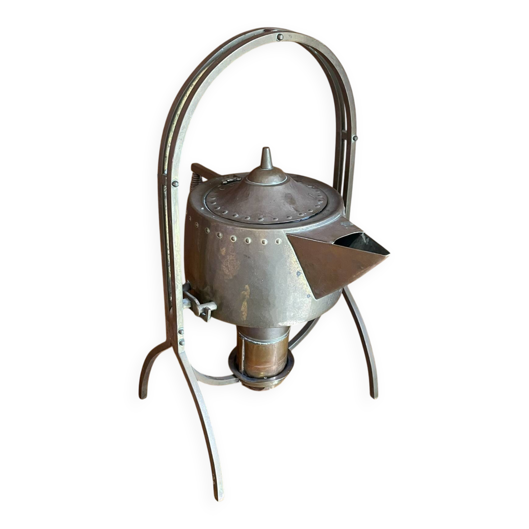 Samovar and Austrian Secession Teapot – Art Nouveau Set