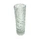Arktis georgshütte vase – ice bark glass, germany 1970s.