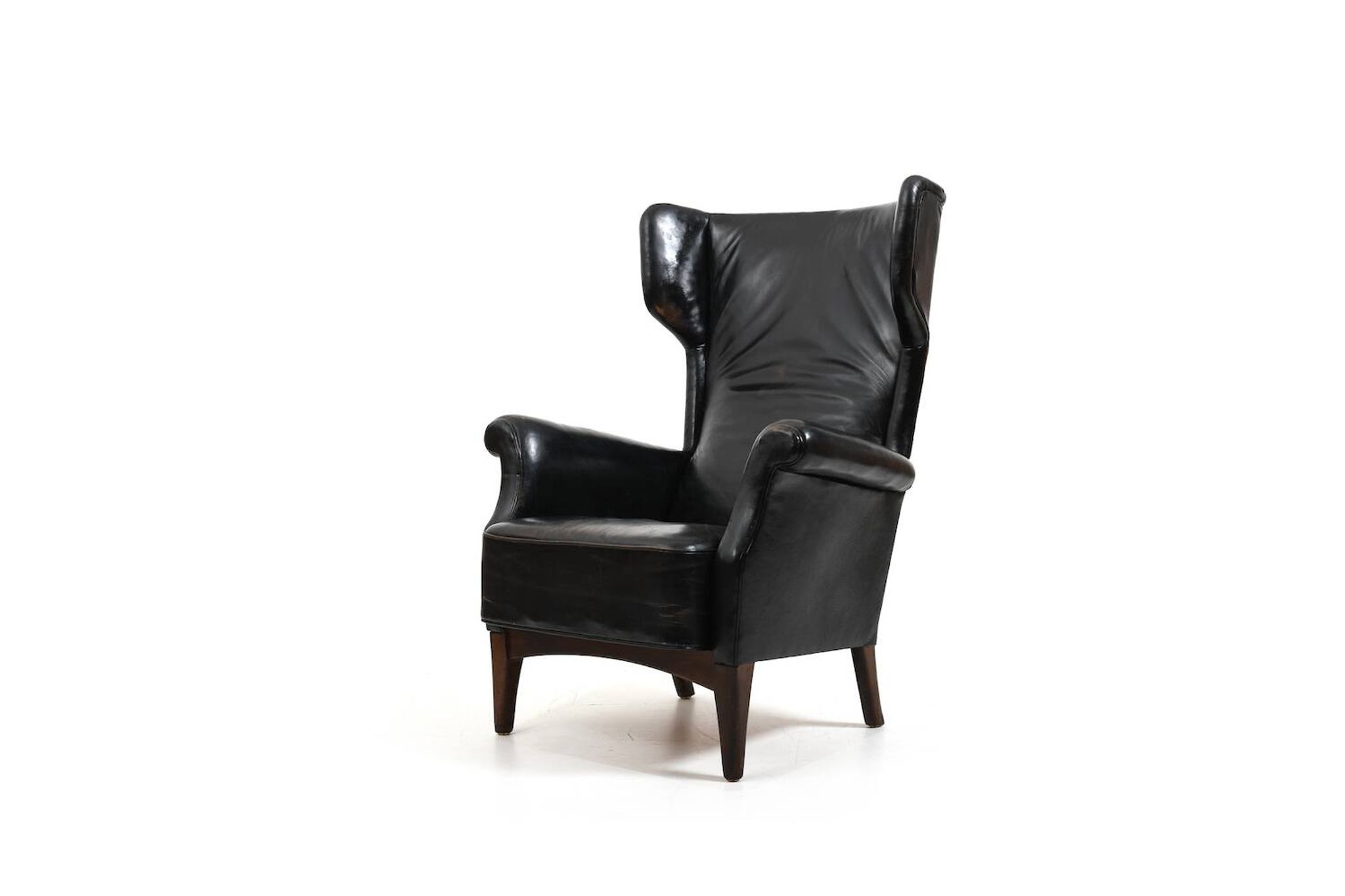 Fritz Hansen Danemark Fauteuil lounge modèle 8023 années 1950