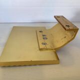 Gold metal door handle