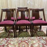 Set of 6 gondola chairs