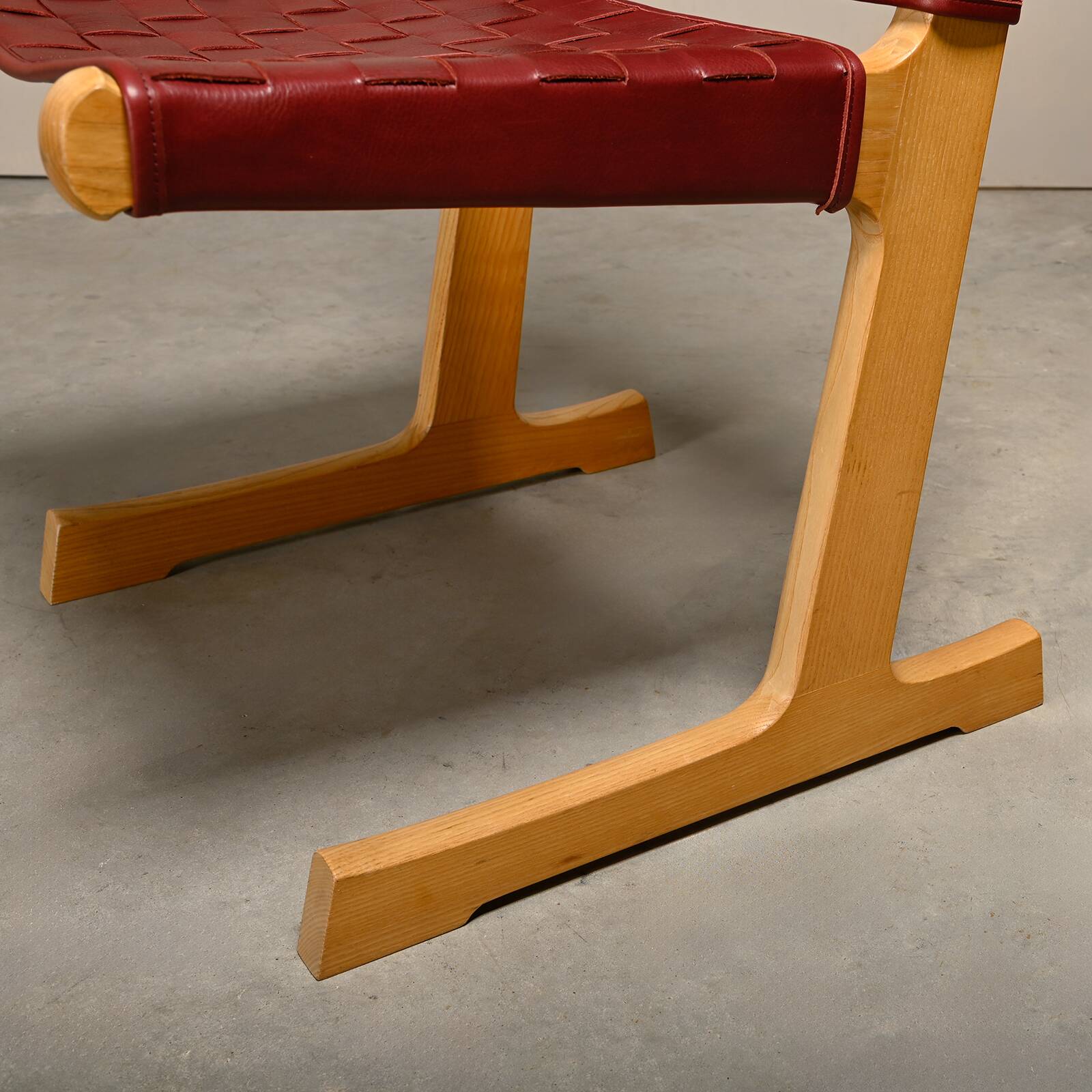 Ditte & Adrian Heath Dining Chairs in Ash and Leather, France & Søn