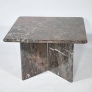 Table basse en marbre véritable vintage des années 1970