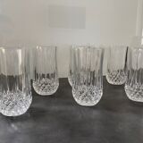 6 verres à apéritif en cristal