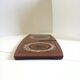 Wyncraft ceramic and teak trivet, England, 1970