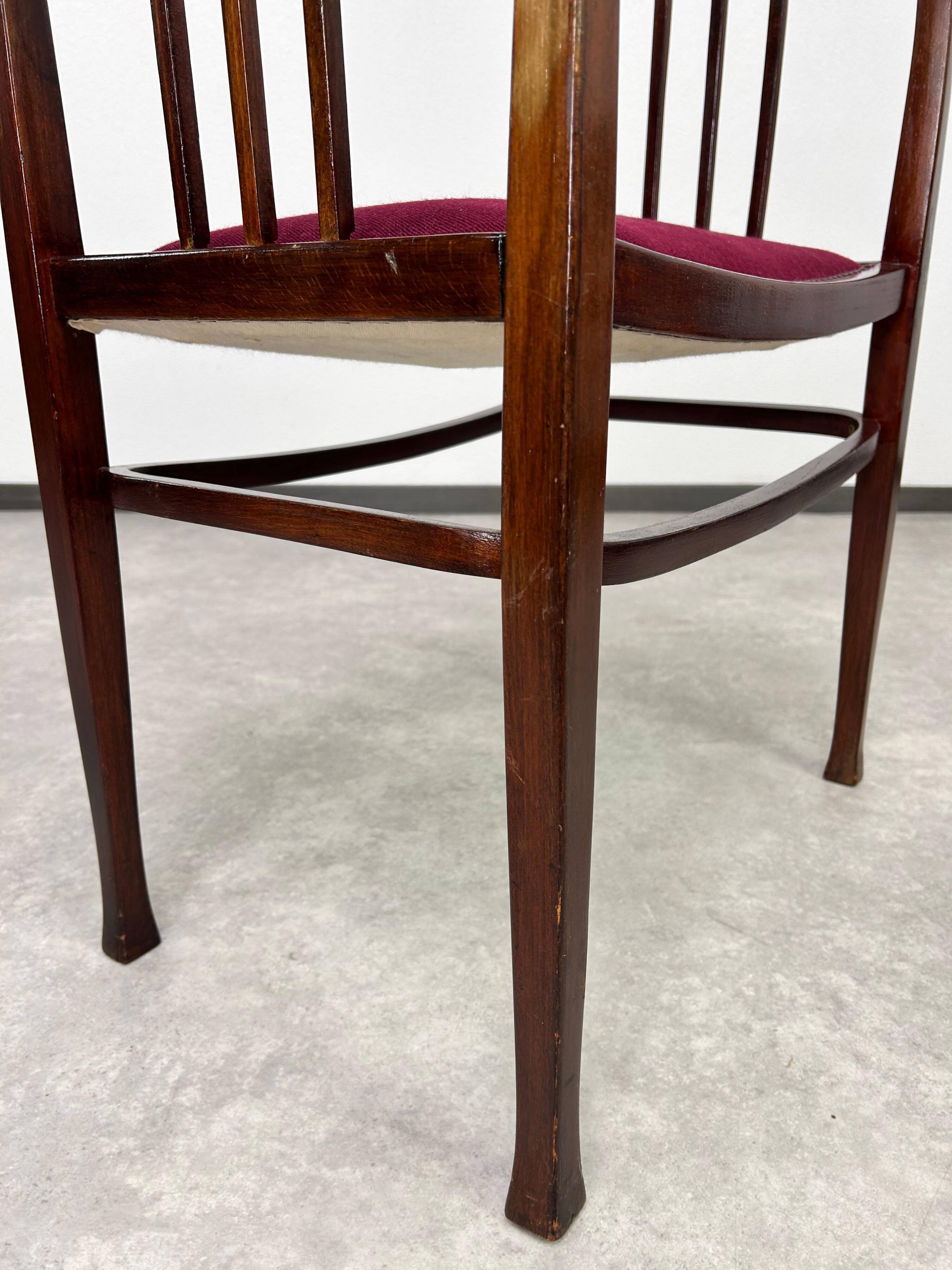 Vienna Secession Sofa No. 6611 by Otto Wagner