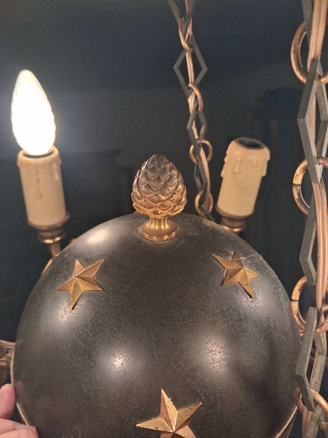 Napoleon III ball chandelier