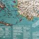 Carte ancienne Méditerranée orientale — Flux commerciaux 1946 | Grèce,