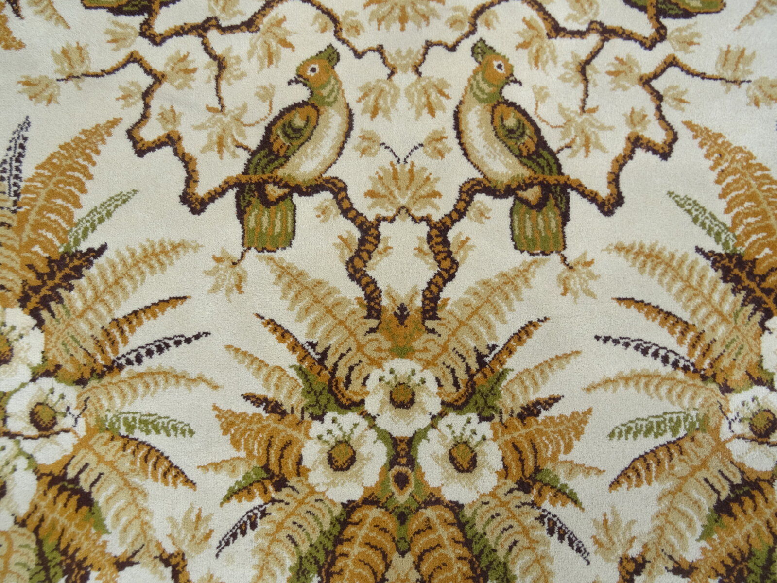 Parakeets wool rug 205 x 150cm
