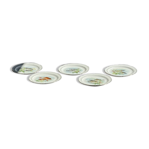 Lot de 6 assiettes vintage - limoges