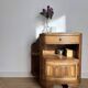 Restored Art Deco bedside table or accent furniture