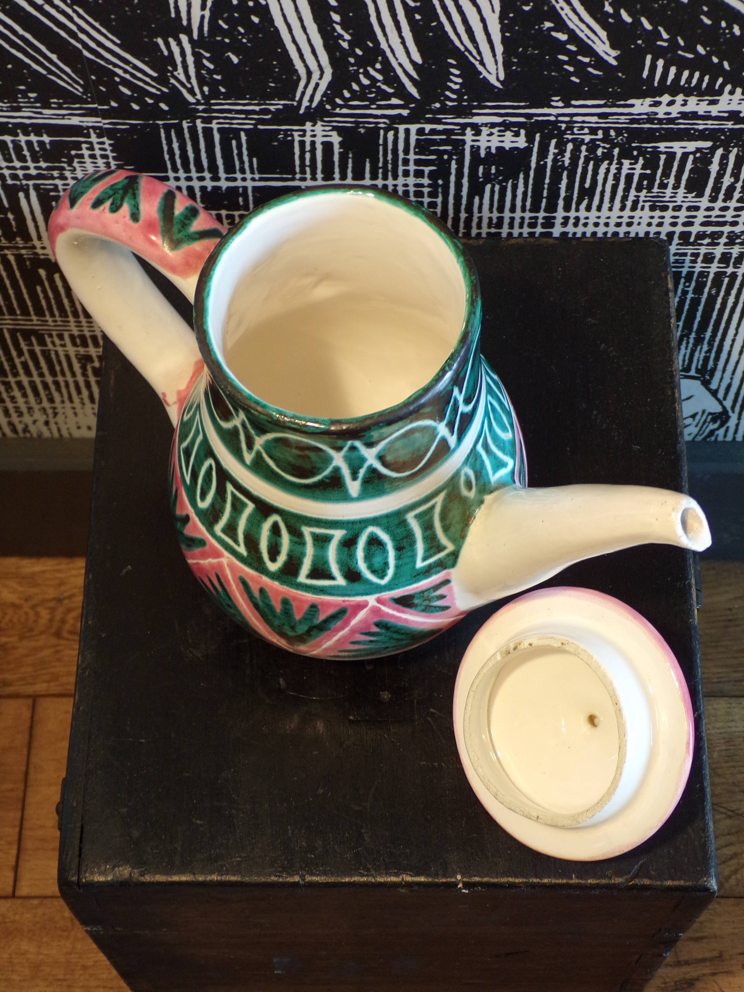 Ceramic coffee maker by Allix Vallauris