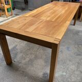 Elm dining table