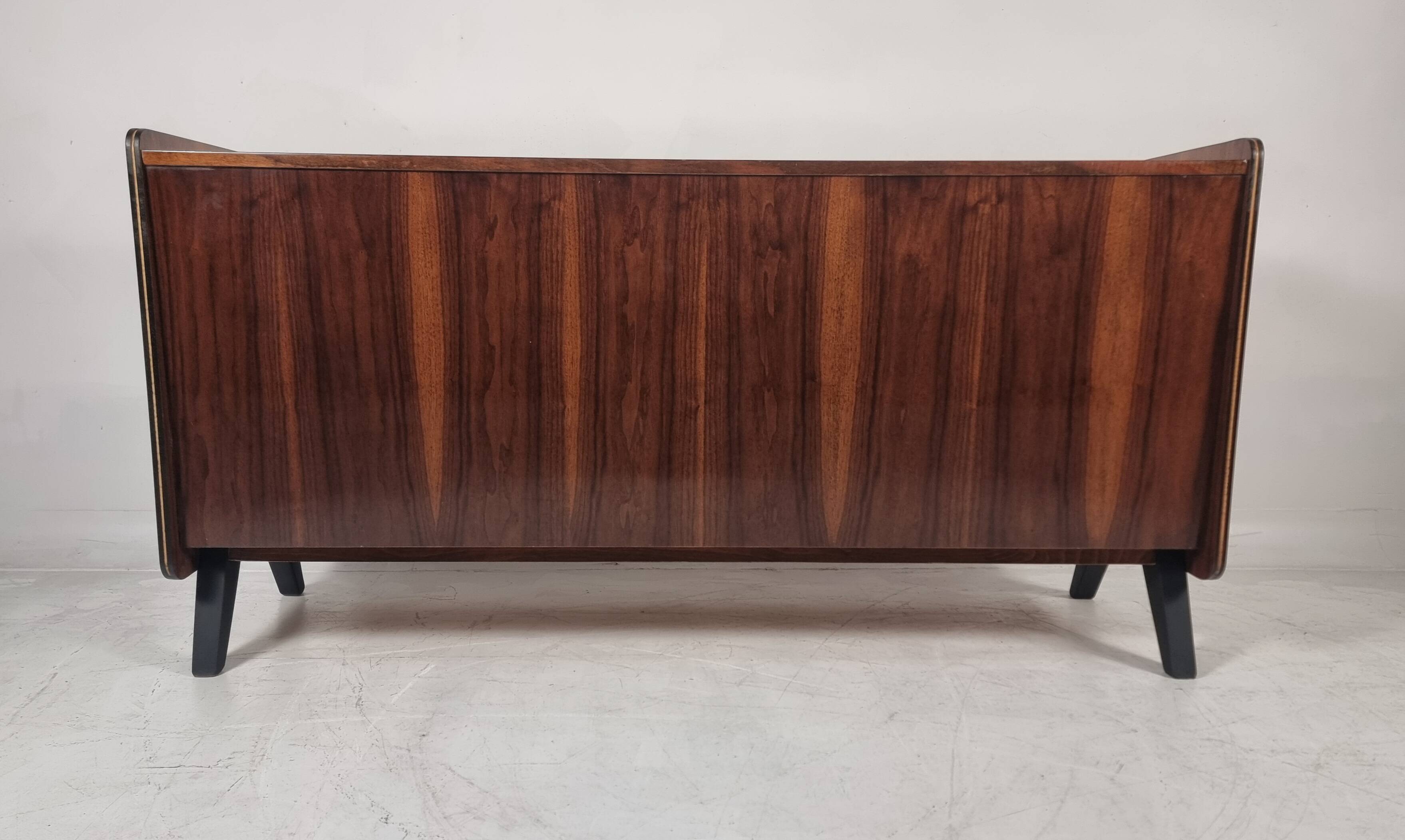 Commode vintage en noyer, 1970