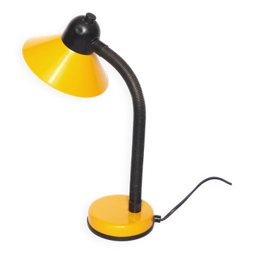 Yellow desk lamp from the 1980s