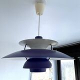 Ph5 “lila” pendant light by Poul Henningsen for Louis Poulsen Denmark