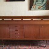 Scandinavian sideboard in teak design