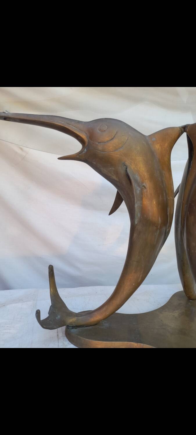 Vintage Hollywood Regency coffee table 1950