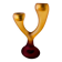 Vintage Candle Holder "Caution Curves" 1980s