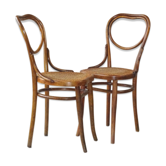 2THCHAIR Chairs No.28 of 1900 cyears "heart"
