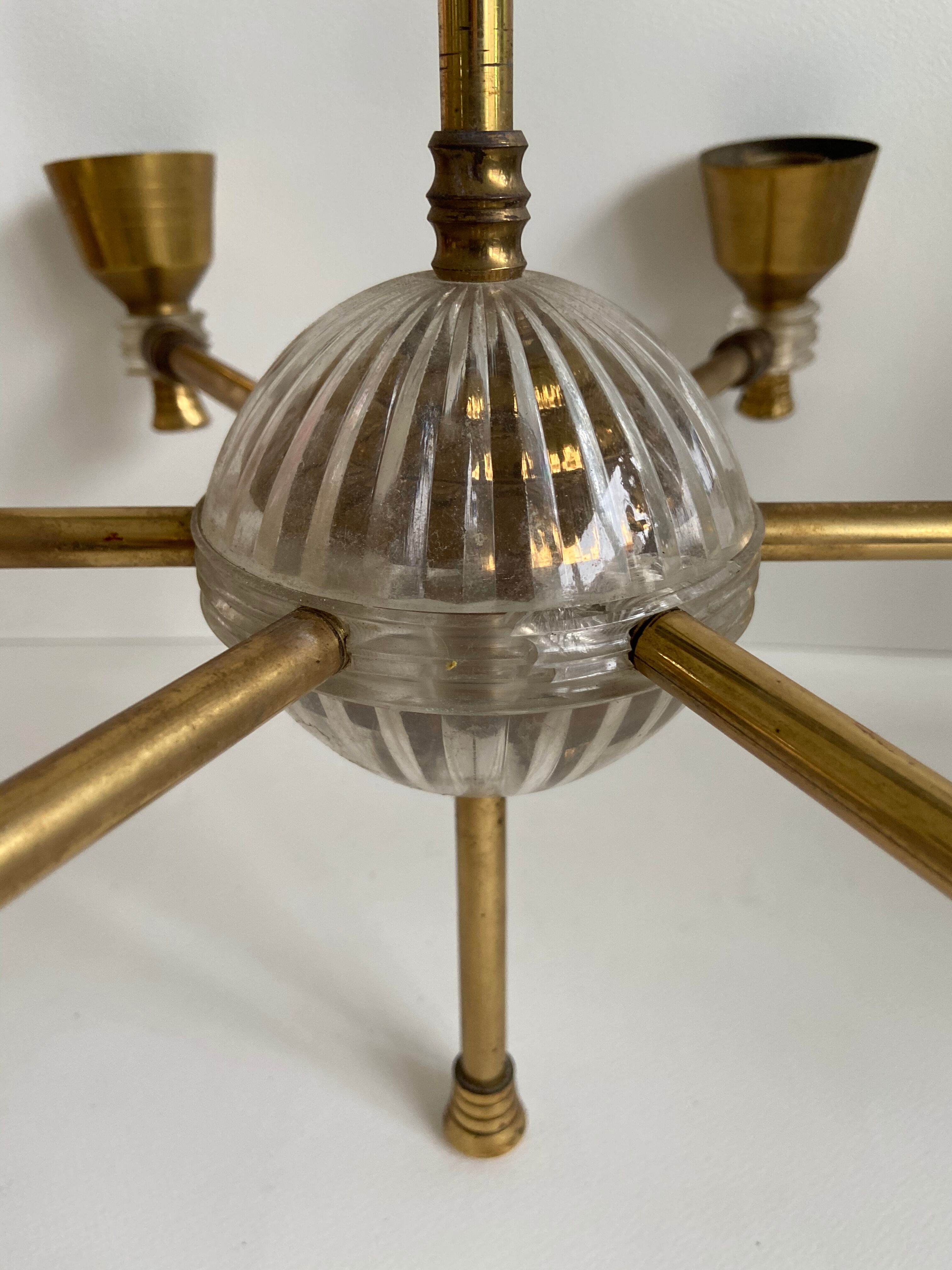 Sputnik ceiling light