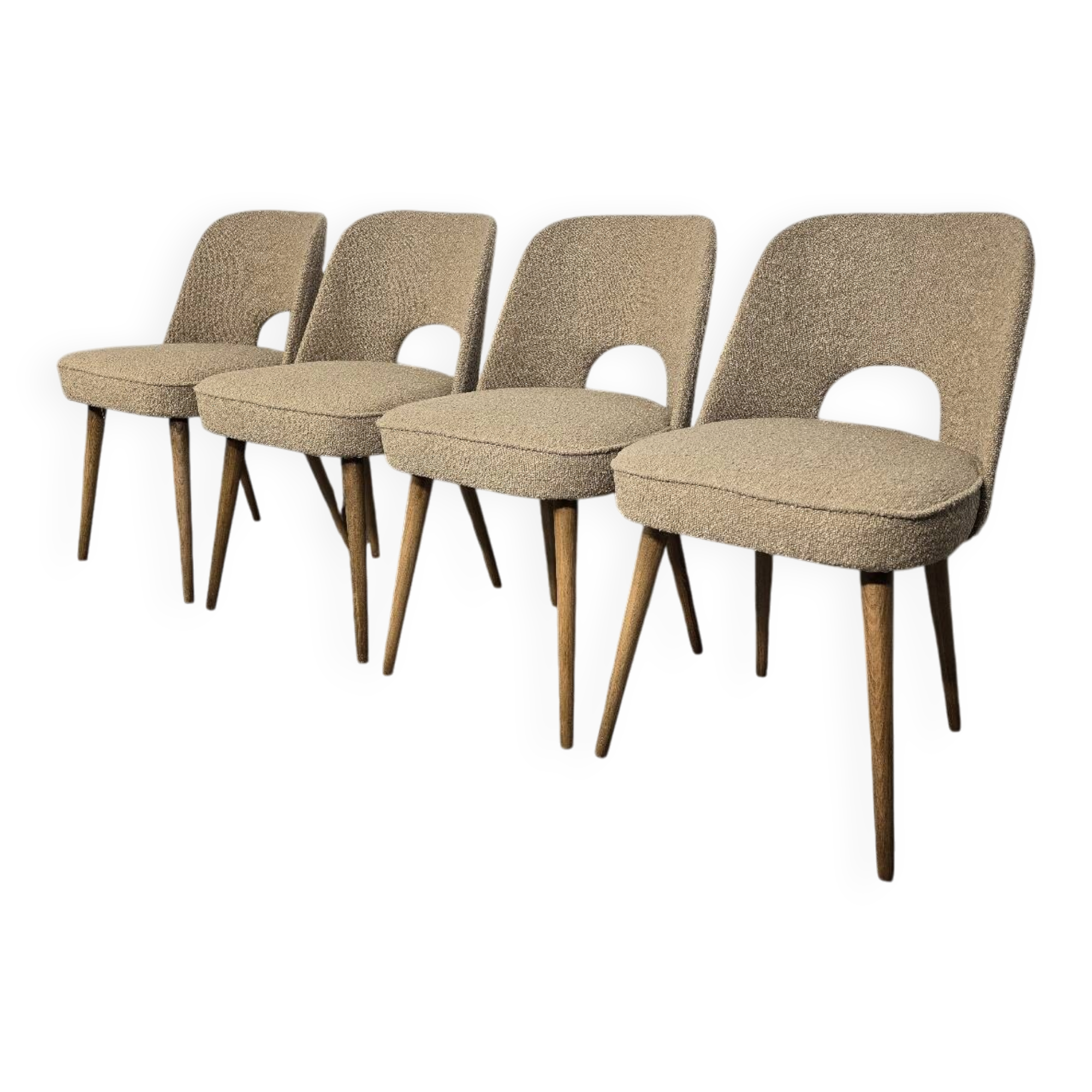 Dining Chairs by Oswald Haerdtl for Ton, 1950s, Set of 4
