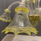 Italian flower chandelier in murano glass, 1960s