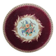 Immense decorative plate in Longwy enamels – Maintenon decor