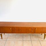 Minimalist vintage teak sideboard 1960