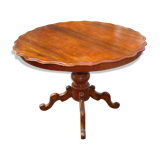Table - end table in Walnut of the XIX century
