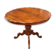 19th century walnut pedestal table
