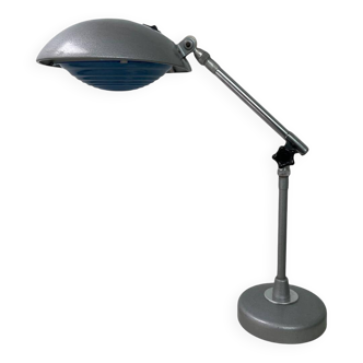 Vintage Solar Lamp – French Industrial Desk Lamp – 20th Century Design
