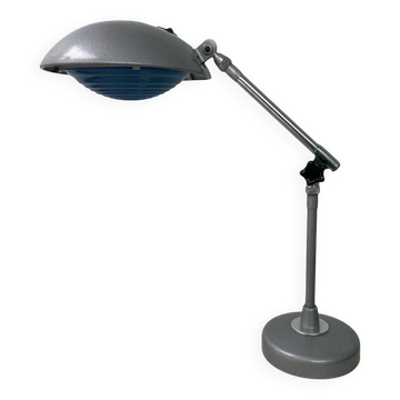 Lampe Solere vintage – Lampe de bureau industrielle française – Design XXe