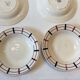6 Basque soup plates