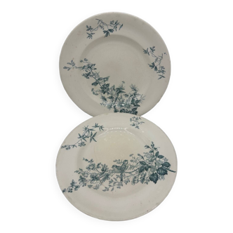 Lot of Longwy plates