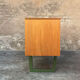 Scandinavian teak sideboard 3 drawers, 3 swing doors