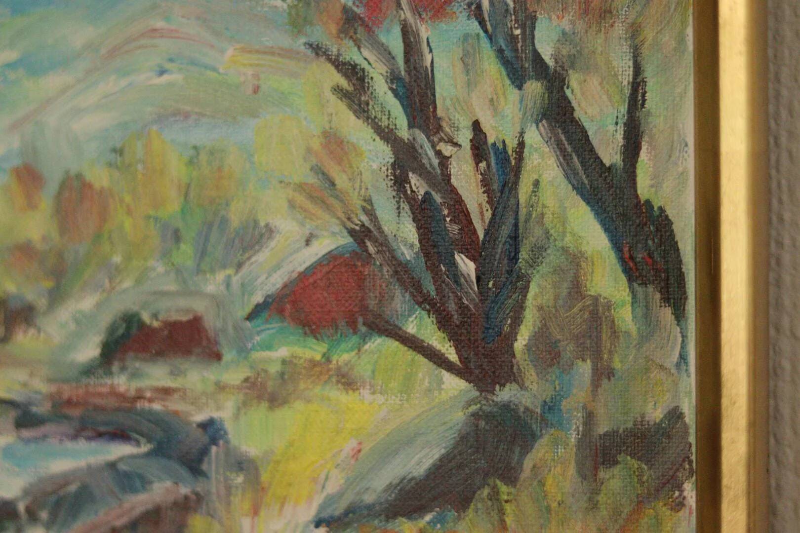 « Paysage vibrant » de R. Martin