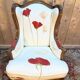 Louis XV style ear chair
