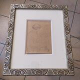 Drawing Bilbao 1920 monogrammed R.A Maternity