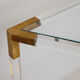 Console plexiglas 1960