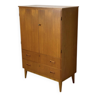 Small vintage Scandinavian wardrobe from the 1960s