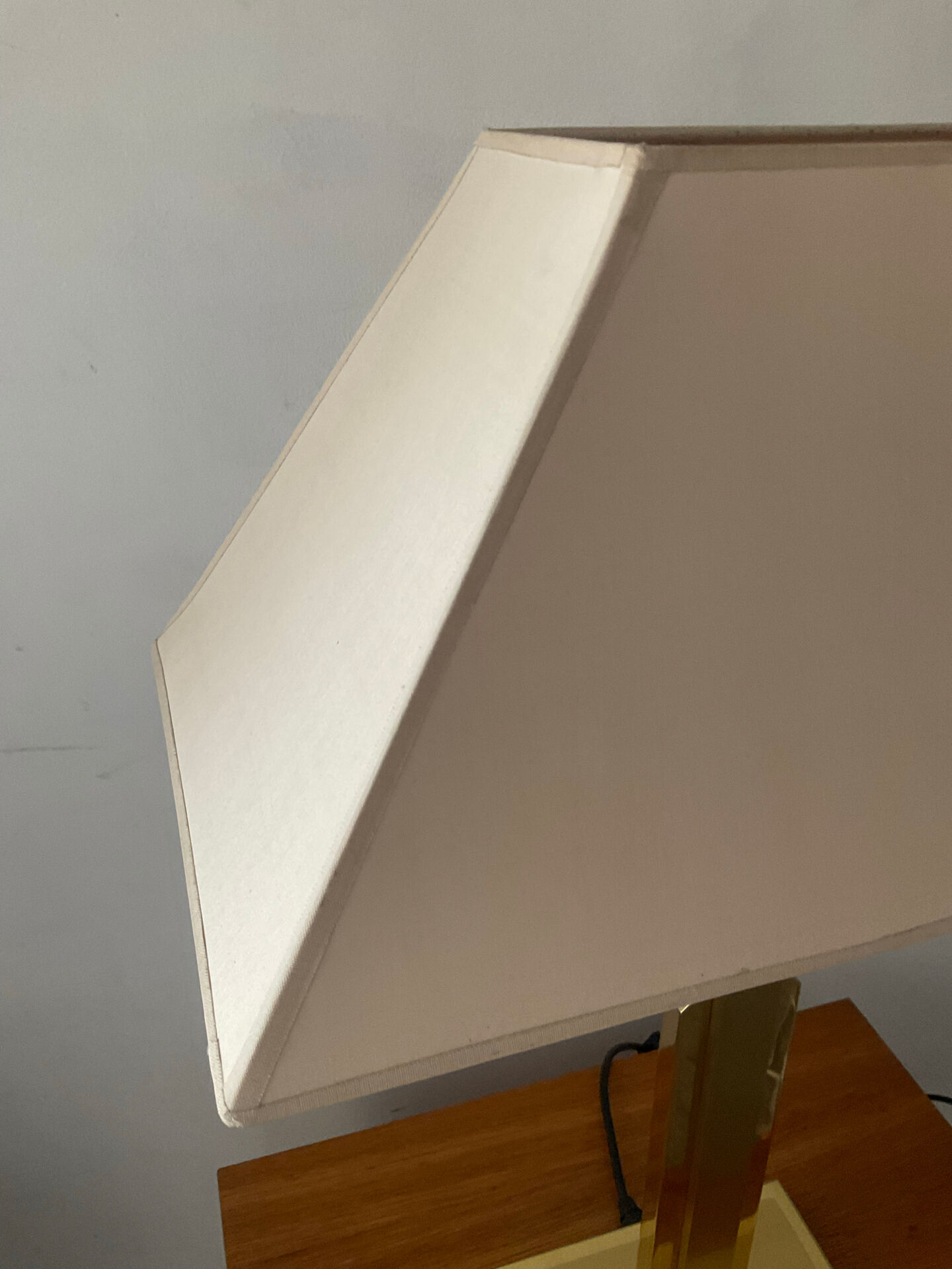Deknudt brass lamp from the 70s-80s.