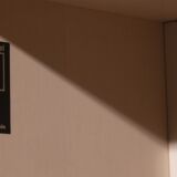 Vintage design wall shelf produced by Holz-pfel