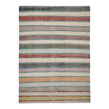 Turkish Handwoven Flatweave Chaput Kilim 180 cm x 247 cm