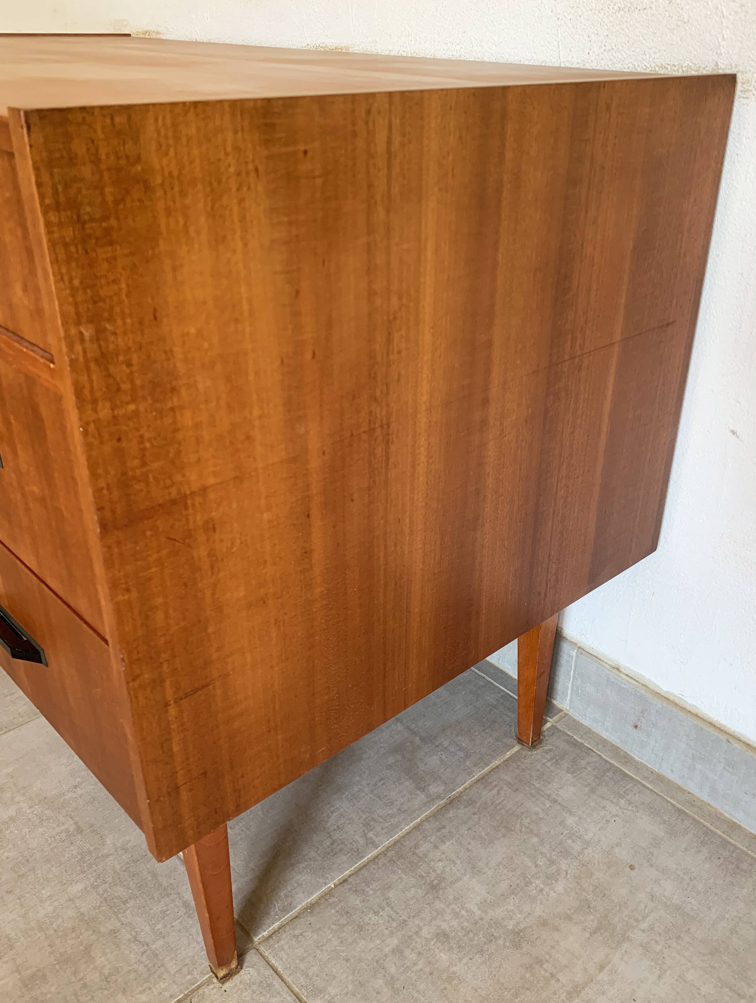 Vintage Scandinavian teak desk, year 60