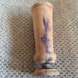 Vase en bois