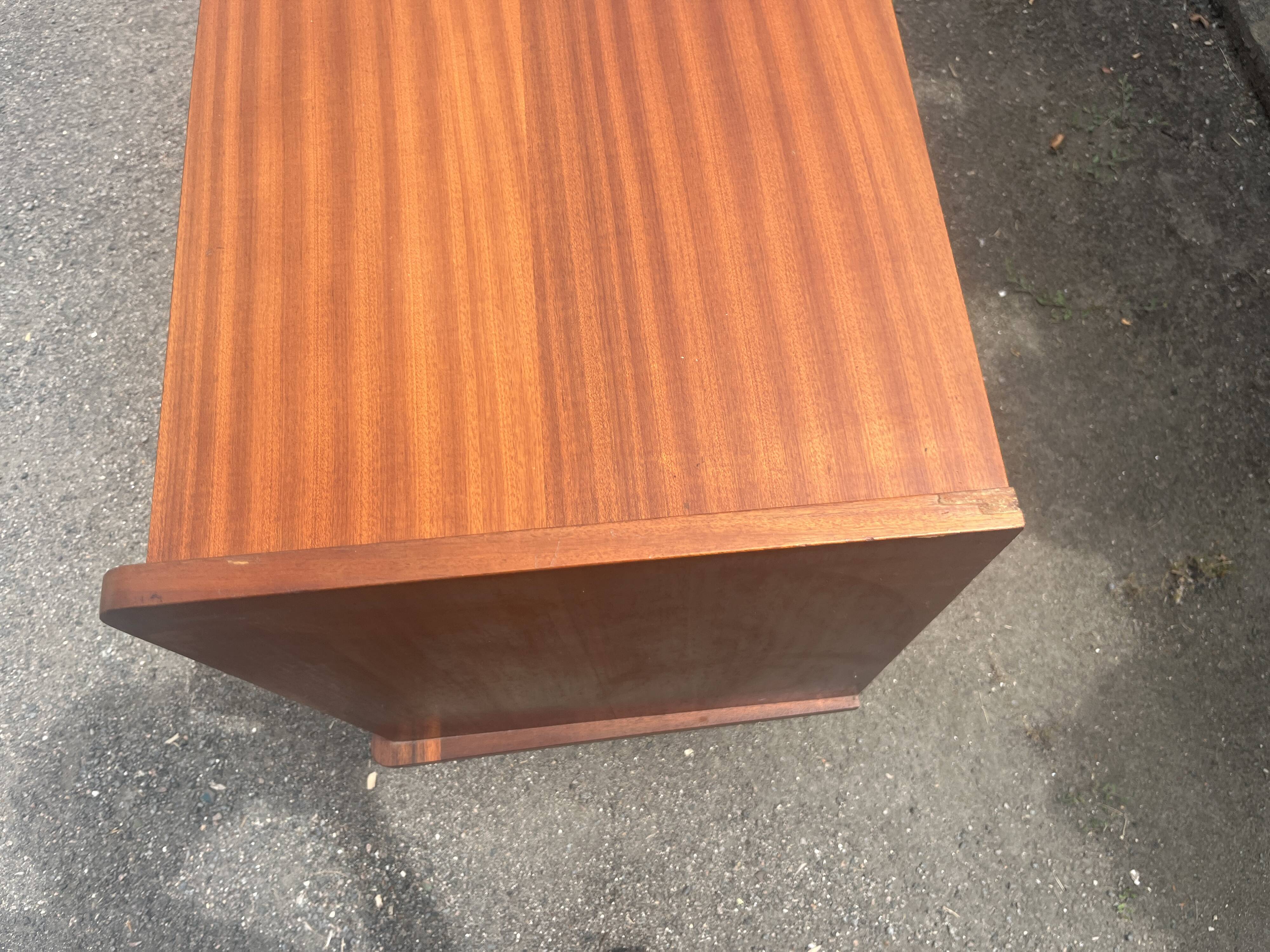 Commode vintage 3 tiroirs poignées années 60